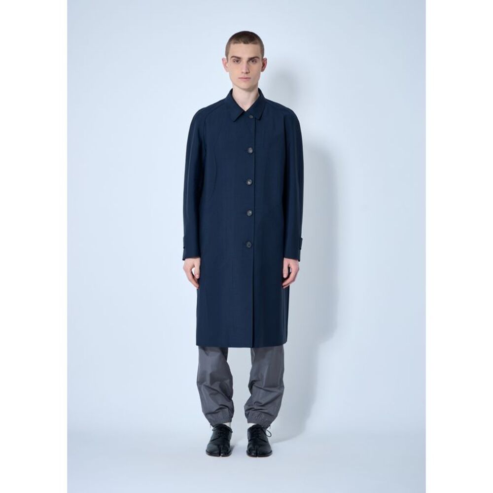 Miu Miu Men Single-Breasted Mohair Coat